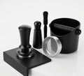 Kit accessoires espresso 6 en 1 : tamper, outil WDT et tamis à pucks